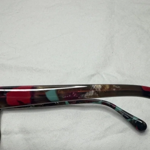 Diane Von Furstenberg Multicolor Patterned Glasses - Picture 8 of 9